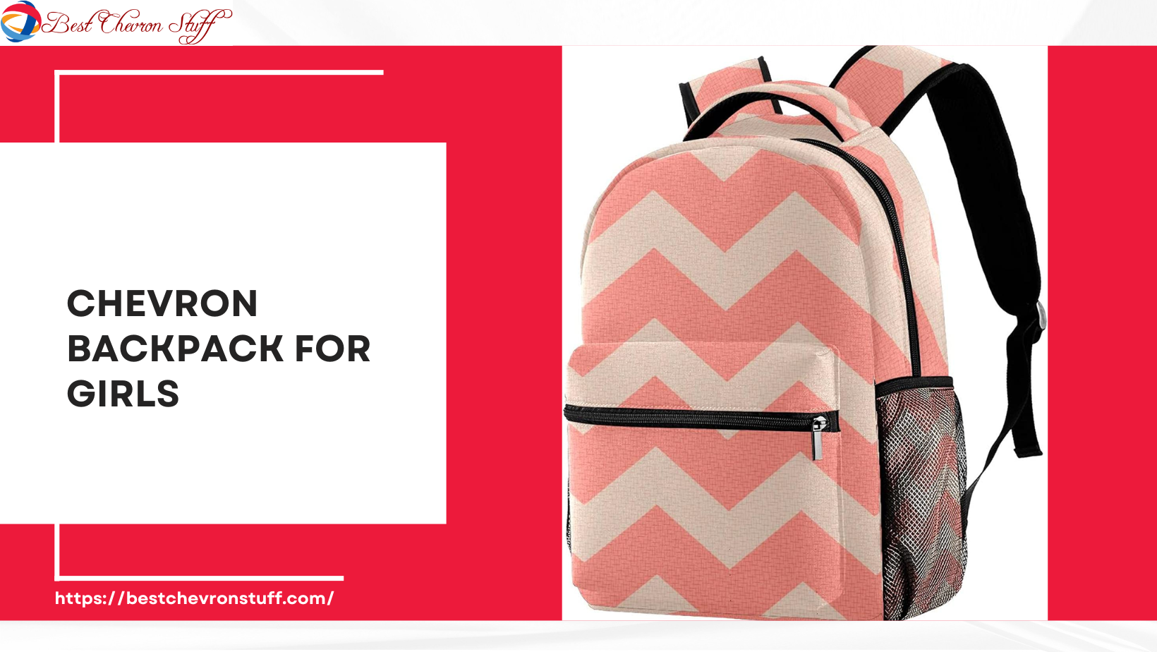 Best Chevron Backpacks for Girls | Aqua, Pink, Black and White, Purple, Blue, Teal, Red, Green and More!