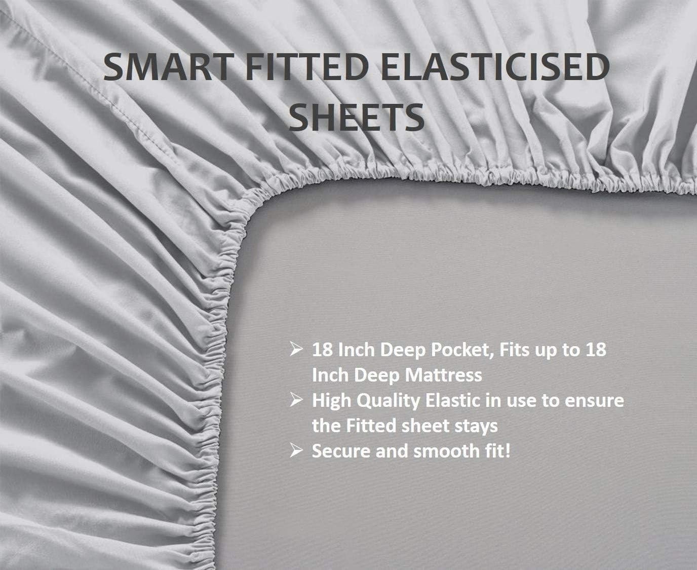 True Luxury 1000-Thread-Count Egyptian Cotton Sateen Weave Sheets